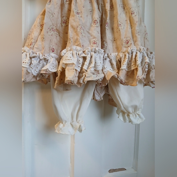 3/$8 Vintage Doll Dress With Pants Outfit Doll Maker Linda Rick - Picture 7 of 13